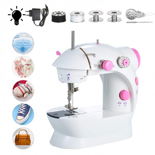 2 Speed Mini Sewing Machine - delivered by Taw9eel Within 48 hours 