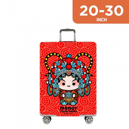 Travel Luggage Cover Spandex Protector for 20 up to 30 Inch Luggage - Lucky Money - delivered by Taw9eel Fast