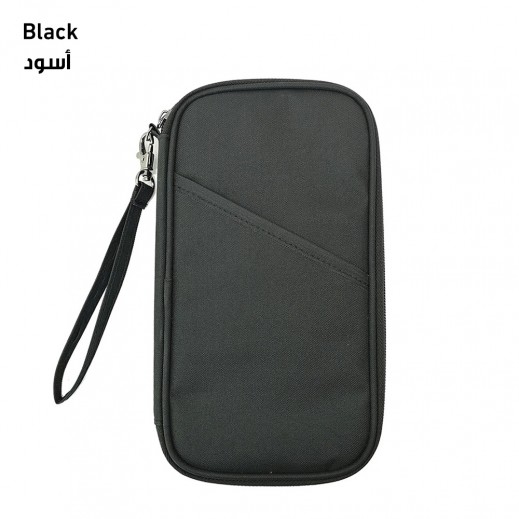 Universal Passport Wallet Holder - Black - delivered by Taw9eel Fast