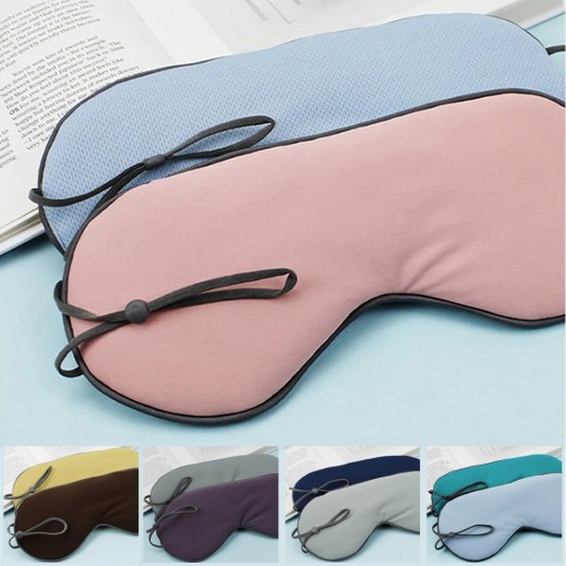Double Sided Sleep Mask With Adjustable Straps By Bagsouq Essentials