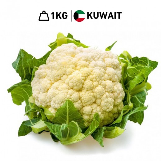 Fresh Kuwaiti Cauliflower Al Shamiah Farm 1 kg Approx - delivered by Taw9eel Fast