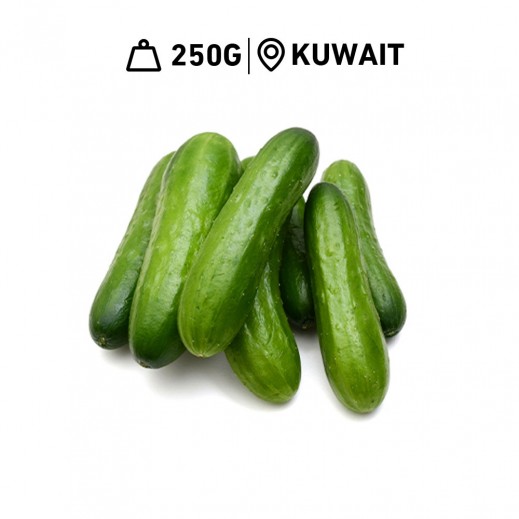Fresh Kuwaiti Baby Cucumber Al Shamiah Farm (250 g Approx.) - delivered by Taw9eel Fast