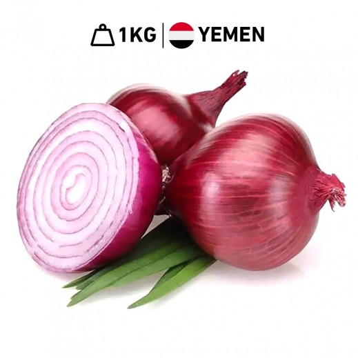 Fresh Yemen Red Onion (1 kg Approx)