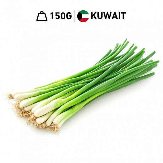 Fresh Kuwaiti Green Onions Al Shamiah Farm 150 g Approx. - delivered by Taw9eel Fast
