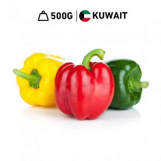 Fresh Kuwaiti Mix Capsicum (500g Approx.) - delivered by Taw9eel Fast