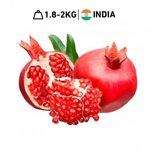 Fresh Indian Pomegranate 1.8 - 2kg Approx. - delivered by Taw9eel Fast