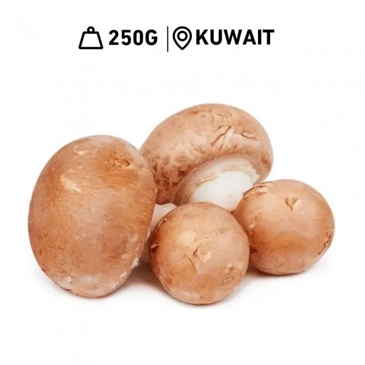 Fresh Kuwaiti Brown Mushroom (250 g Approx.) - delivered by Taw9eel Fast