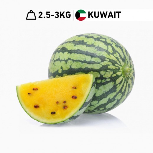 Fresh Kuwaiti Yellow Watermelon (2.5 - 3 Kg Approx)