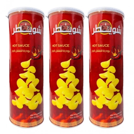 Showaiter Chips Hot Pepper 3 x 160 g