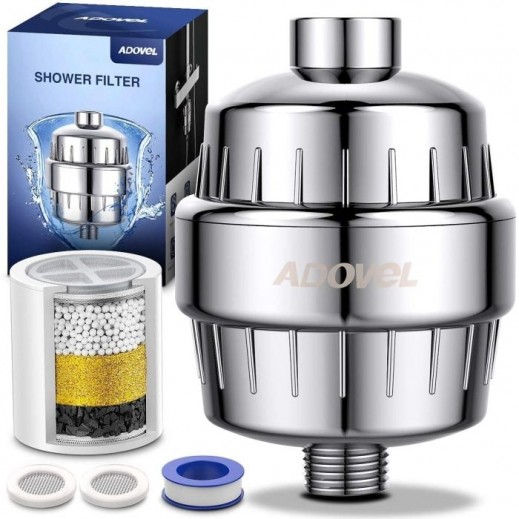 Shower Filter To Remove Chlorine And Heavy Metals