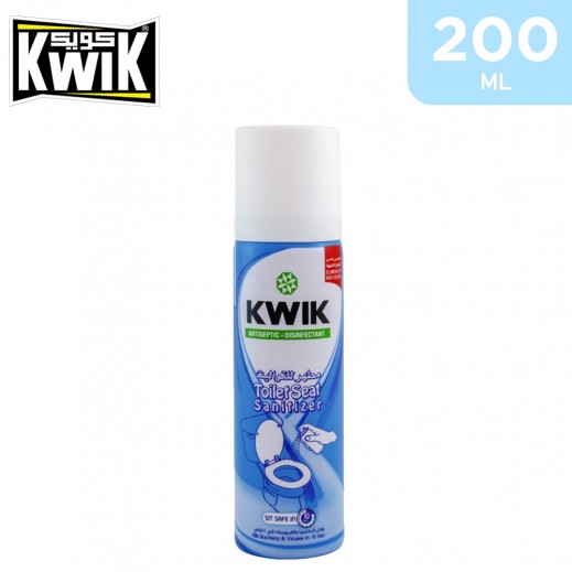 Kwik Toilet Sanitizer 200 ml - delivered by Taw9eel Fast