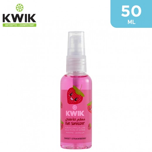 Kwik Kids Sweet Strawberry Hand Sanitizer Spray 50 ml - delivered by Taw9eel Fast