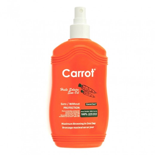 Carrot Sun Carrot Tanning Oil 200ml - delivered by Taw9eel Fast