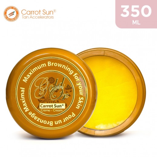 Carrot Sun Gold Tanning Cream 350 ml - delivered by Taw9eel Fast