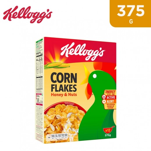 Kellogg's Cornflakes Honey & Nut 375 g  - delivered by Taw9eel Fast