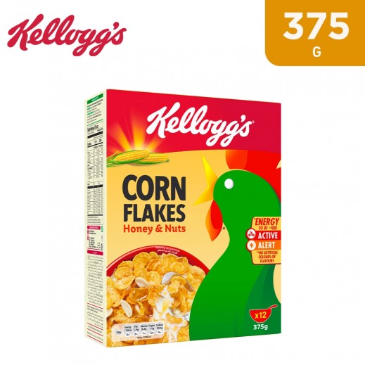 Kellogg's Cornflakes Honey & Nut 375 g  - delivered by Taw9eel Fast