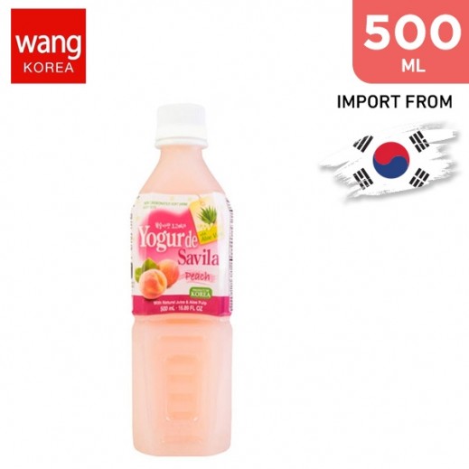 Wang Yogo Vera Peach Drink 500 ml - delivered by Taw9eel Fast
