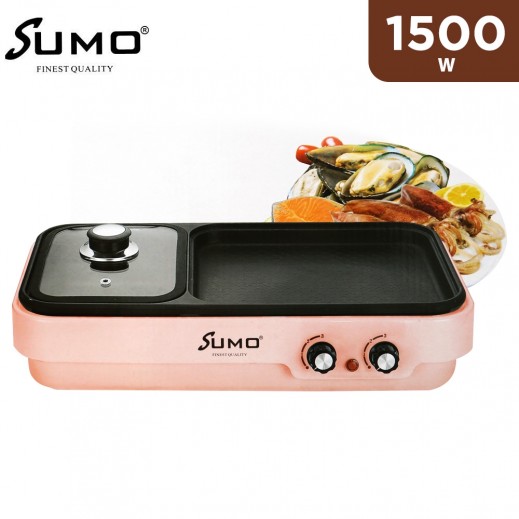 Sumo Electric Grill 1500W - Pink