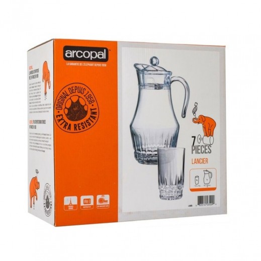 Arcopal Victoria Drink Set 7pcs