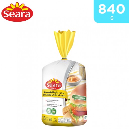 Seara Breaded Chicken Burger 840 g - delivered by Taw9eel Fast