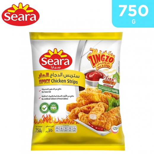 Seara Spicy Chicken Strips (Zingzo) 750 g - delivered by Taw9eel Fast