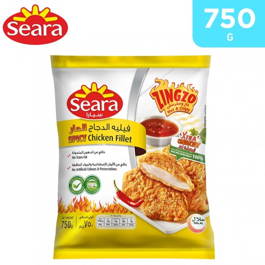 Seara Spicy Chicken Fillet (Zingzo) 750 g - delivered by Taw9eel Fast