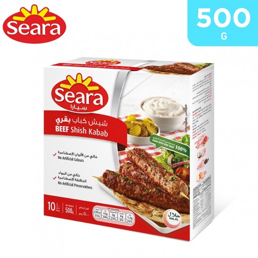 Seara Super Beef Kabab 500 g - delivered by Taw9eel Fast