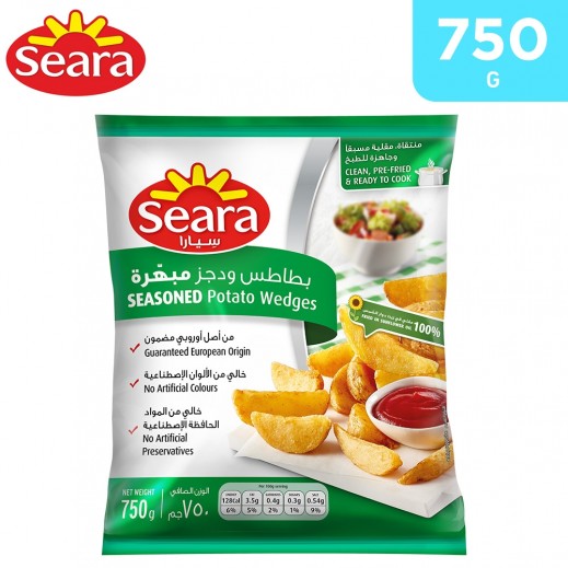 Seara Seasoned Potato Wedges (Wedges Fries) 750 g