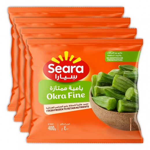 Seara Okra Fine 4×400 g