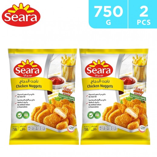 Seara Chicken Nuggets (Twin Pack) 2 x 750 g - delivered by Taw9eel Fast