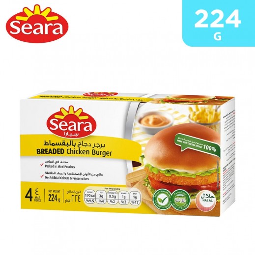 Seara Breaded Chicken Burger 224 g