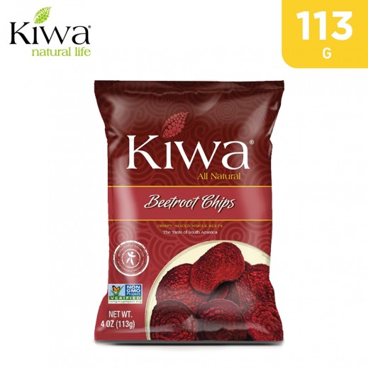 Kiwa Crispy Sliced Beetroot Chips 113 g - delivered by Taw9eel Fast