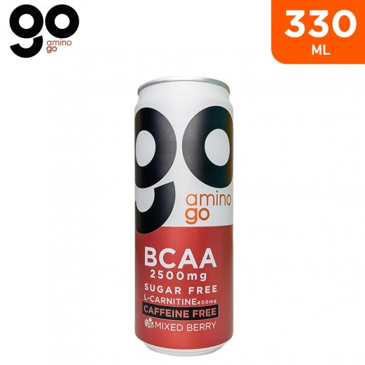 Go Amino Go - BCAA Sugar Free Mixed Berry Drink 330 ml - delivered by Taw9eel Fast
