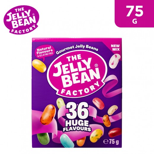 The Jelly Bean Factory Huge Mix Flavour Jelly 75 g - delivered by Taw9eel Fast