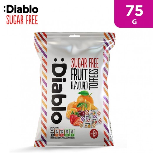 Diablo Fruit Flavored Toffees 75 g - delivered by Taw9eel Fast