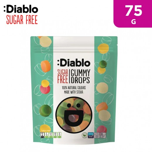 Diablo Stevia Gummy Drops 75 g - delivered by Taw9eel Fast