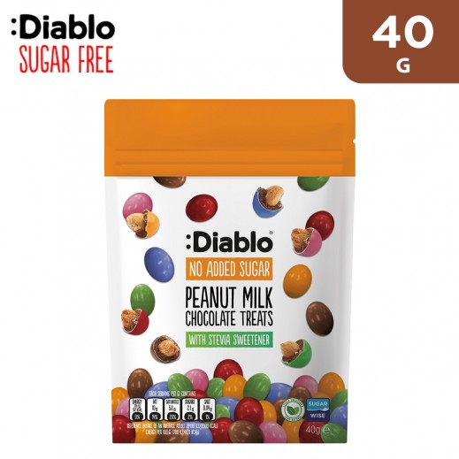 Diablo Milk Chocolate Coated Peanut Treats 40 g - delivered by Taw9eel Fast
