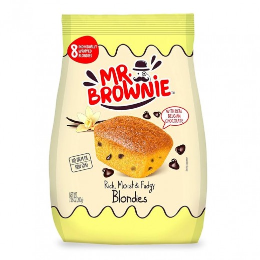 Mr. Brownie Blondies With Belgian Chocolate 200 g