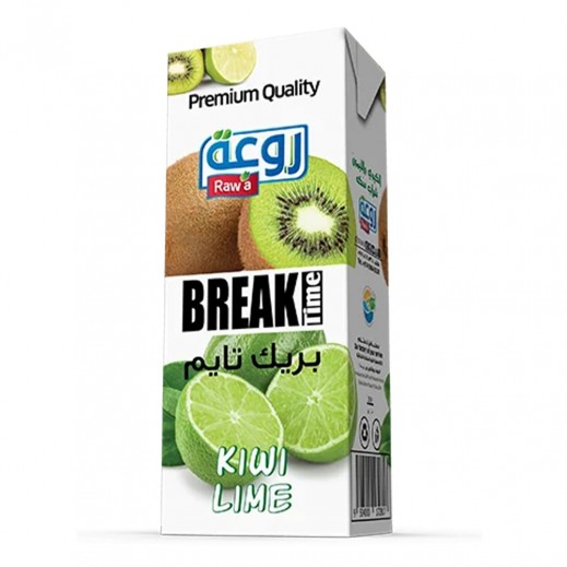 Raw'a Break Time Kiwi Lime Drink 200 Ml