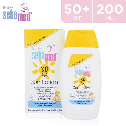 Sebamed Baby Sun Care 50+ Lotion 200ml  - delivered by Taw9eel Fast