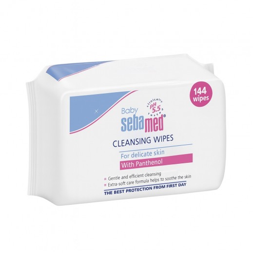 Sebamed Baby Extra Soft Cleansing Wipes 144 Pcs