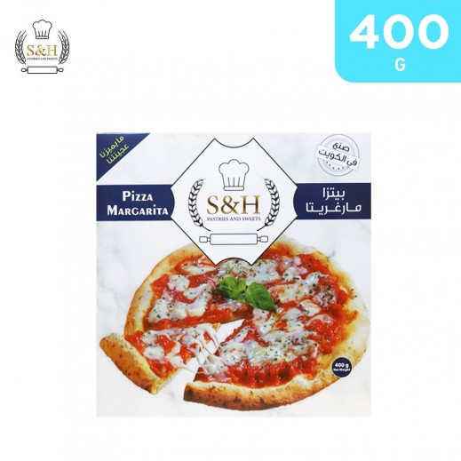 S&H Frozen Margarita Pizza 400 g