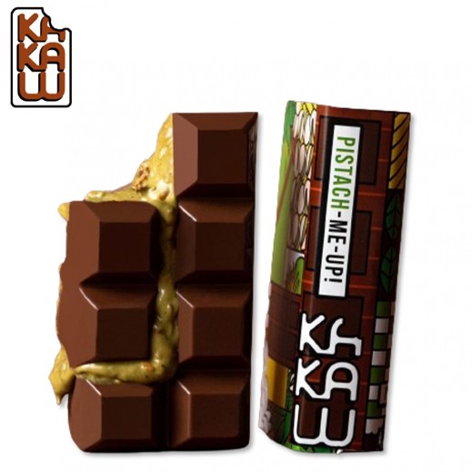 KAKAW - Kuwait Trendy Pistach-Me-Up Chocolate - delivered by Taw9eel Fast