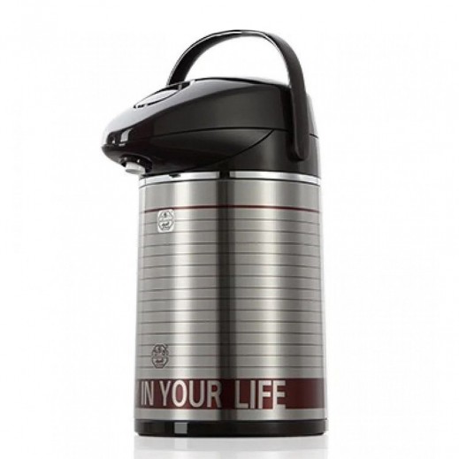 AL Saif Elegant Compression Tea and Cofee thermos (1.9 / 2.5 / 3 litres)