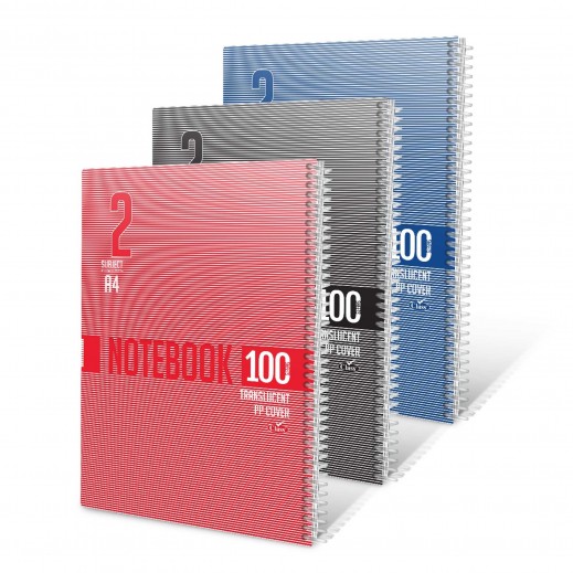 Class A4 University Notebook 2 Subfashion Colors F24