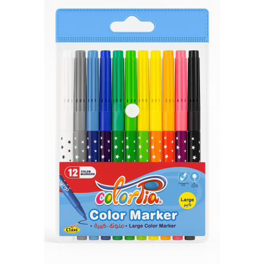Colorpia 12 Magical Washable Color Marker