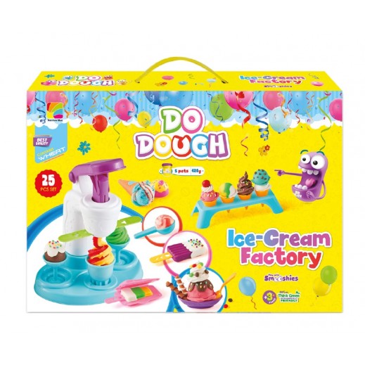 Do Dough Ice Cream Factory Clay Set - 25 Pieces