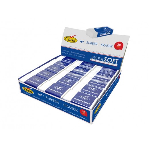 Class Big Eraser Box of 20