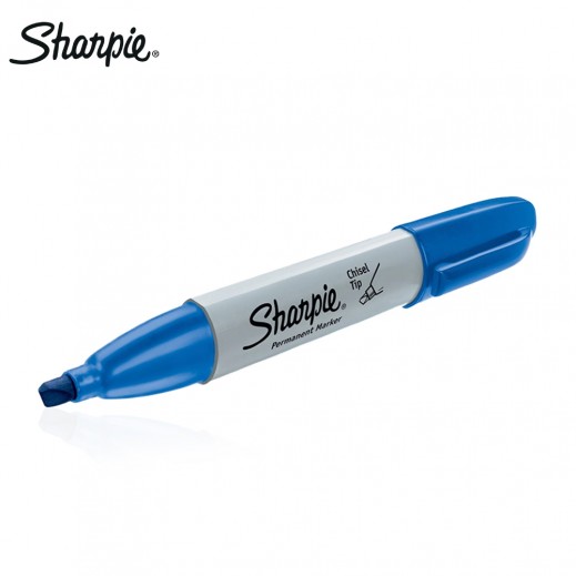 Sharpie Chamfer Blue Marker Pen - delivered by Taw9eel Fast