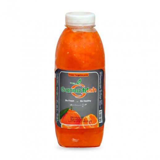 Tangerine Ganna Fresh Frozen Puree Juice 1 L - delivered by Taw9eel Fast